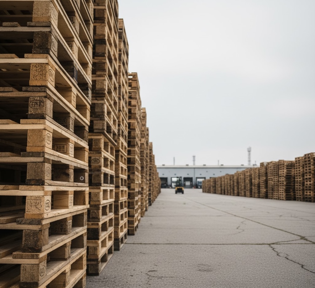 Premium Grade A used pallets inventory